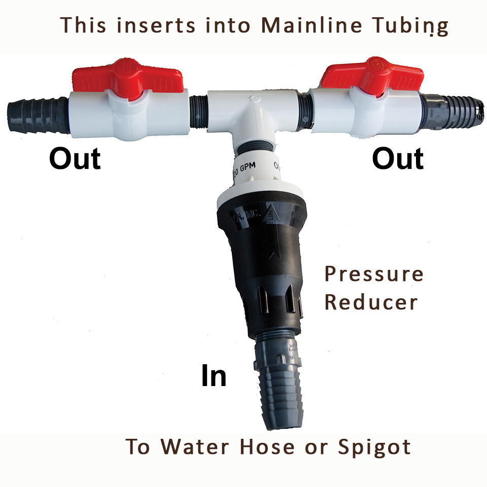 Manifold designs for your drip irrigation system.